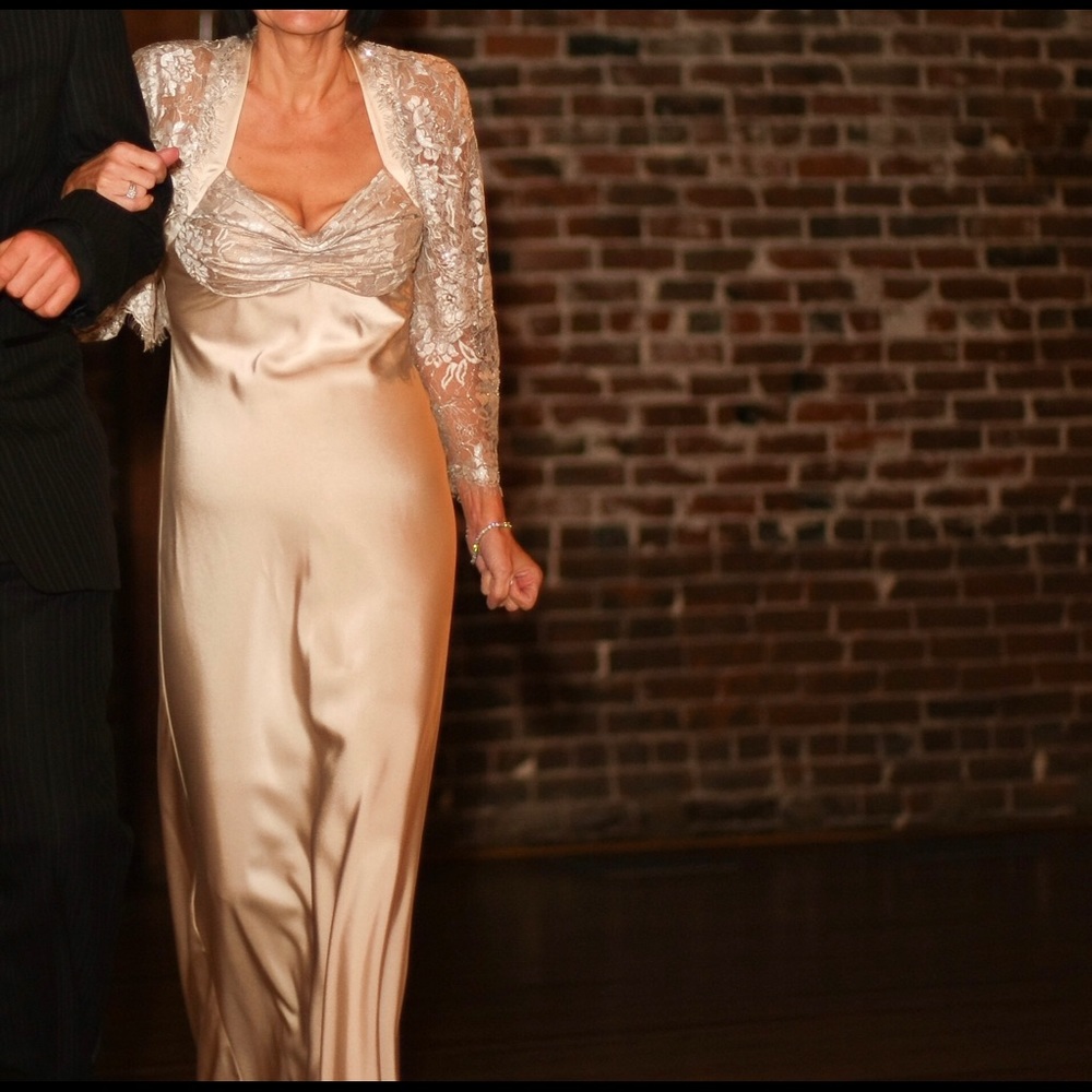 Calvin Klein Satin and Lace